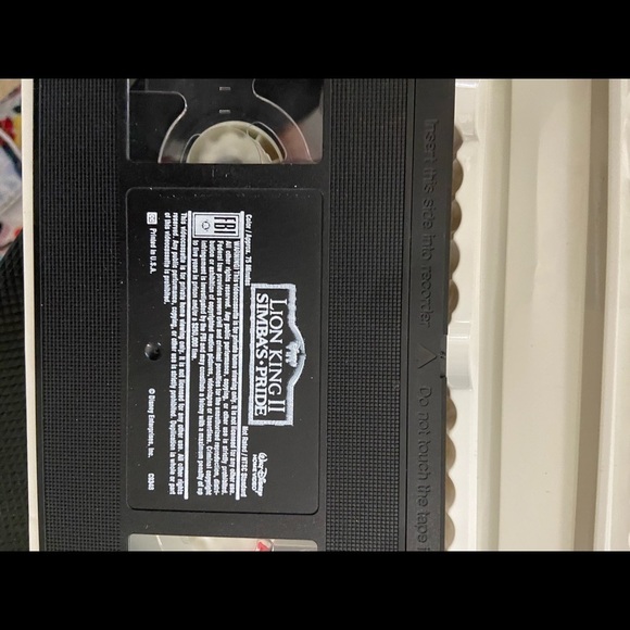 Disney Lion King II Simba's Pride VHS Vintage Tape - Picture 3 of 6